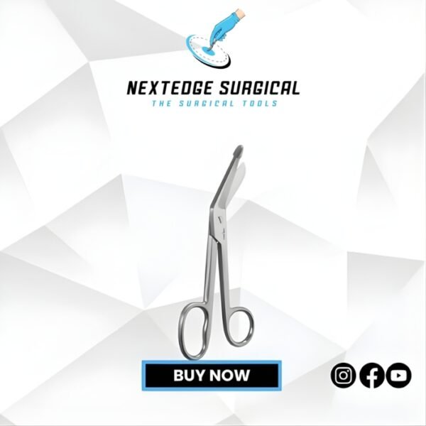 Lister Bandage Plaster Scissors, one large ring Article NES-04-843-09 Article NES-04-844-11 Article NES-04-845-14 Article NES-04-846-16 Article NES-04-847-18 Article NES-04-848-20 Article NES-04-848A-21 Article NES-04-848B-23