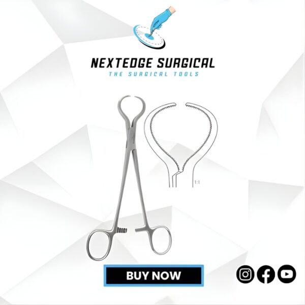 Lewin Perforating Bone Holding Forceps NES Article 11-1384-17