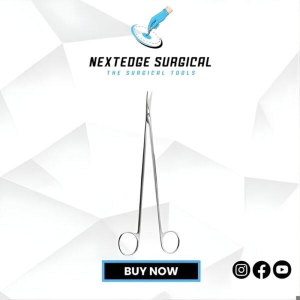 Demartel Vascular Scissors Article NES-04-455-17 Article 04-456-17 Article 04-457-19