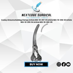 Cooley Atrauma Bulldog Clamps Article NES-10-257-01 Article NES-10-258-02 Article NES-10-259-04 Article NES-10-260-05