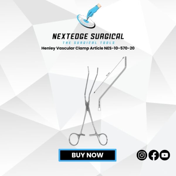Henley Vascular Clamp Article NES-10-570-20