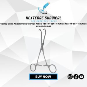 Cooley Derra Anastomosis Clamps Article NES-10-586-16 Article NES-10-587-16 Article NES-10-588-16