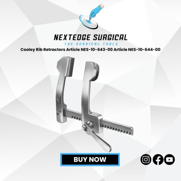 Cooley Rib Retractors Article NES-10-643-00 Article NES-10-644-00