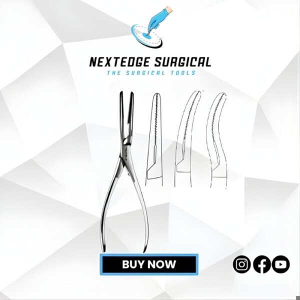 Collin Bone Holding Forceps NES Article 11-1452-20 Article 11-1453-20 Article 11-1454-20