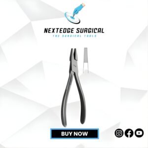 Flat Nose K-Wire Pliers NES Article 11-1161-14 Article 11-1162-17