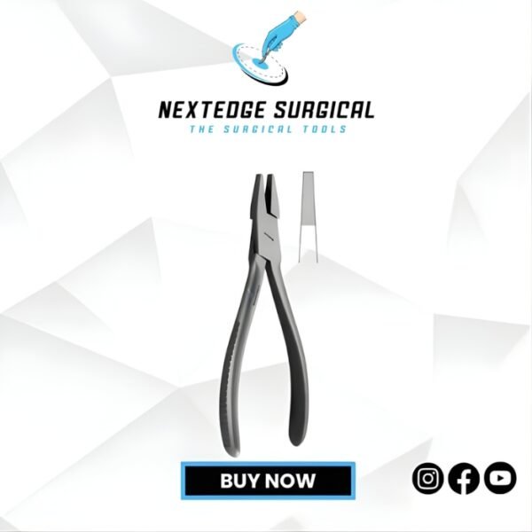 Flat Nose K-Wire Pliers NES Article 11-1161-14 Article 11-1162-17