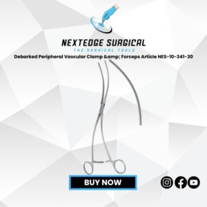 Debarked Peripheral Vascular Clamp & Forceps Article NES-10-341-30