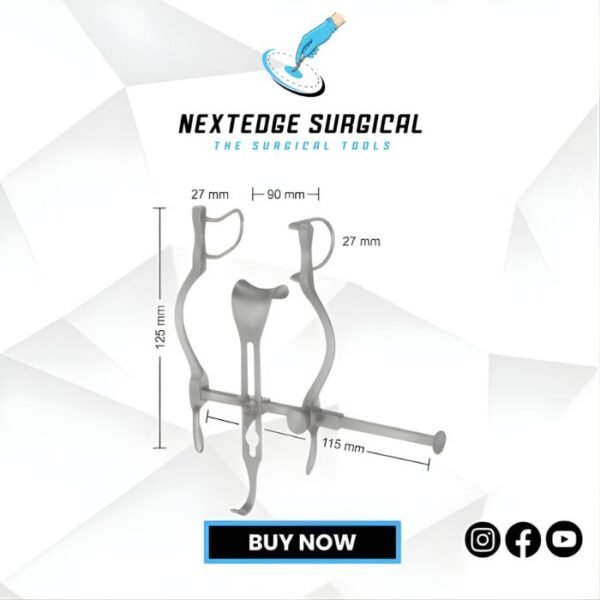 Balfour-Baby Retractor Article NES 08-924-00