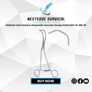 Diethrich Aota Clamp & Atraumatic Vascular Forceps Article NES-10-389-20
