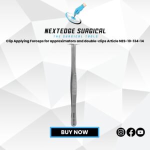 Clip Applying Forceps for approximators and double-clips Article NES-10-134-14