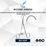 Cooley Beck Vessel Clamps & Atraumatic Cardiovascular Forceps Article NES-10-480-15 Article NES-10-481-15