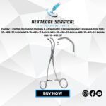 Cooley – Partial Occlusion Clamps & Atraumatic Cardiovascular Forceps Article NES-10-488-20 Article NES-10-489-21 Article NES-10-490-23 Article NES-10-491-24 Article NES-10-492-27