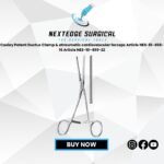 Cooley Patent Ductus Clamp & atraumatic cardiovascular forceps Article NES-10-498-16 Article NES-10-499-22