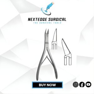 Mc lndoe Bone Cutting Rongeur Forceps NES Article 11-1326-17 Article 11-1327-17