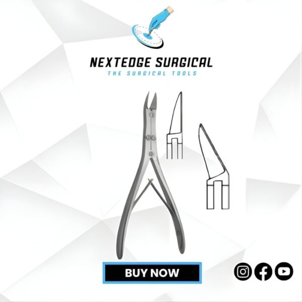 Mc lndoe Bone Cutting Rongeur Forceps NES Article 11-1326-17 Article 11-1327-17