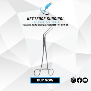 Hopkins Aorta clamp Article NES-10-540-26