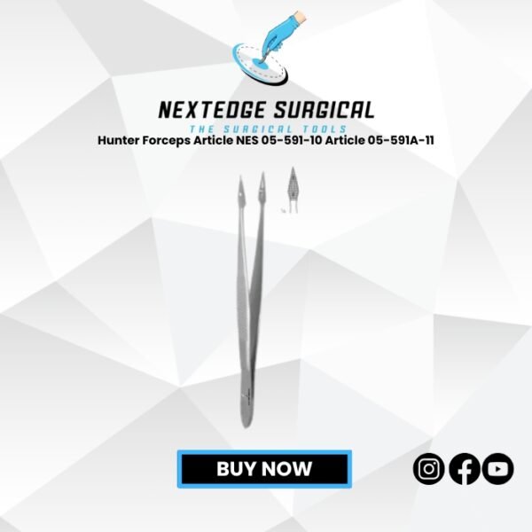Hunter Forceps Article NES 05-591-10 Article 05-591A-11
