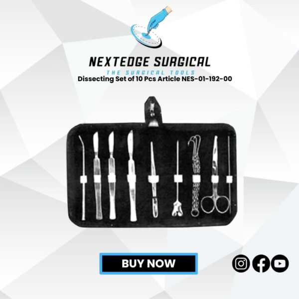 Dissecting Set of 10 Pcs Article NES-01-192-00