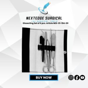 Dissecting Set of 6 pcs. Article NES-01-194-00