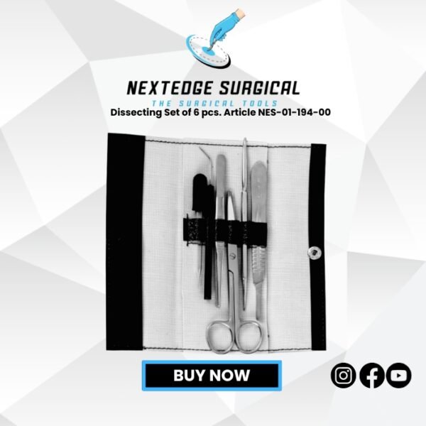 Dissecting Set of 6 pcs. Article NES-01-194-00