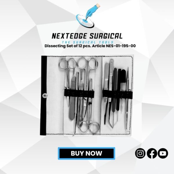 Dissecting Set of 12 pcs. Article NES-01-195-00