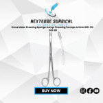 Gross Maier Dressing Sponge & Dressing Forceps Article NES-06-501-20