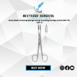 Gross Maier Dressing Sponge & Dressing Forceps Article NES-06-500-17