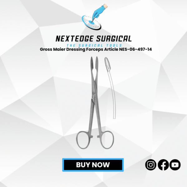 Gross Maier Dressing Forceps Article NES-06-497-14