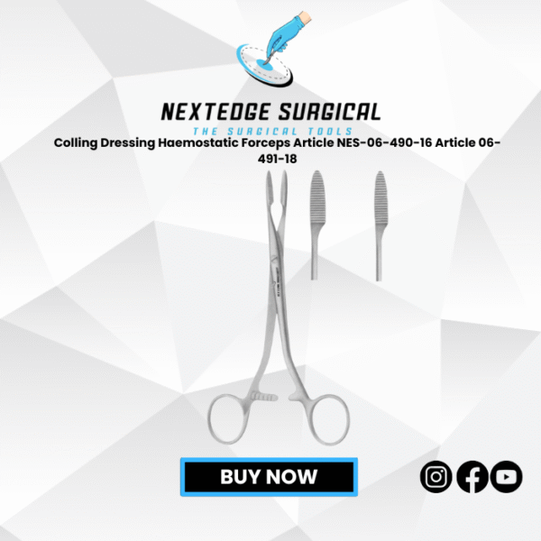 Colling Dressing Haemostatic Forceps Article NES-06-490-16 Article 06-491-18
