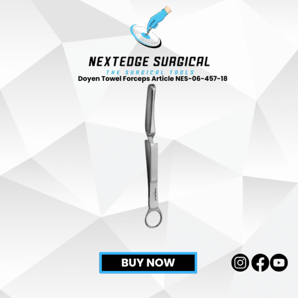 Doyen Towel Forceps Article NES-06-457-18