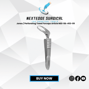 Jones / Perforating Towel Forceps Article NES-06-453-09