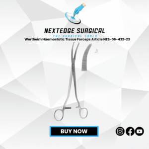 Wertheim Haemostatic Tissue Forceps Article NES-06-432-23