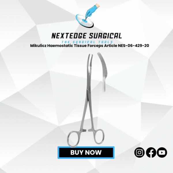 Mikulicz Haemostatic Tissue Forceps Article NES-06-429-20