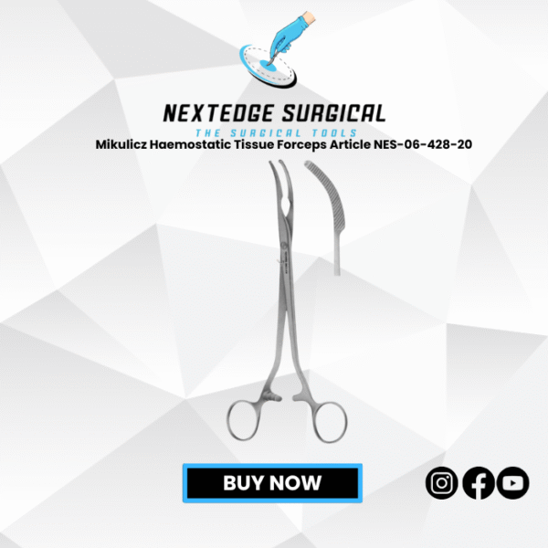 Mikulicz Haemostatic Tissue Forceps Article NES-06-428-20