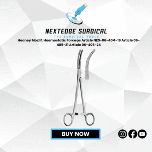 Heaney Modif. Haemostatic Forceps Article NES-06-404-19 Article 06-405-21 Article 06-406-24