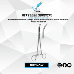 Heaney Haemostatic Forceps Article NES0-06-401-19 Article 06-402-21 Article 06-403-24