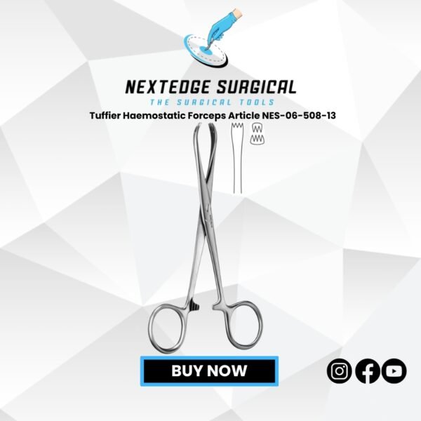 Tuffier Haemostatic Forceps Article NES-06-508-13