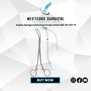 Duplay Sponge & Dressing Forceps Article NES-06-507-19