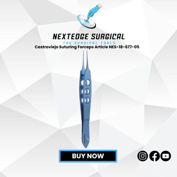 Castroviejo Suturing Forceps Article NES-18-677-05