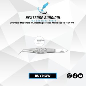 Livernois–McDonald IOL Inserting Forceps Article NES-18-654-00