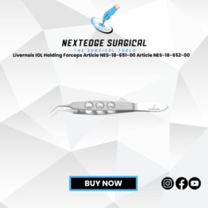 Livernois IOL Holding Forceps Article NES-18-651-00 Article NES-18-652-00