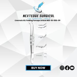 Livernois IOL Folding Forceps Article NES-18-650-00