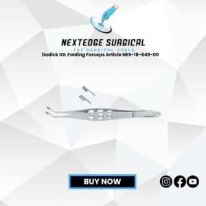 Dodick IOL Folding Forceps Article NES-18-649-00