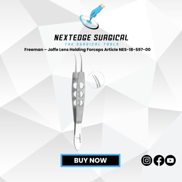 Freeman – Jaffe Lens Holding Forceps Article NES-18-597-00
