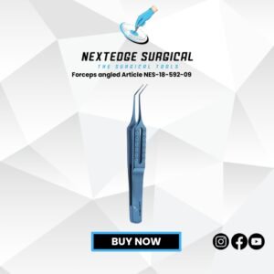 Forceps angled Article NES-18-592-09