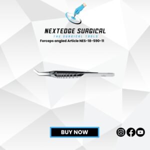Forceps angled Article NES-18-590-11