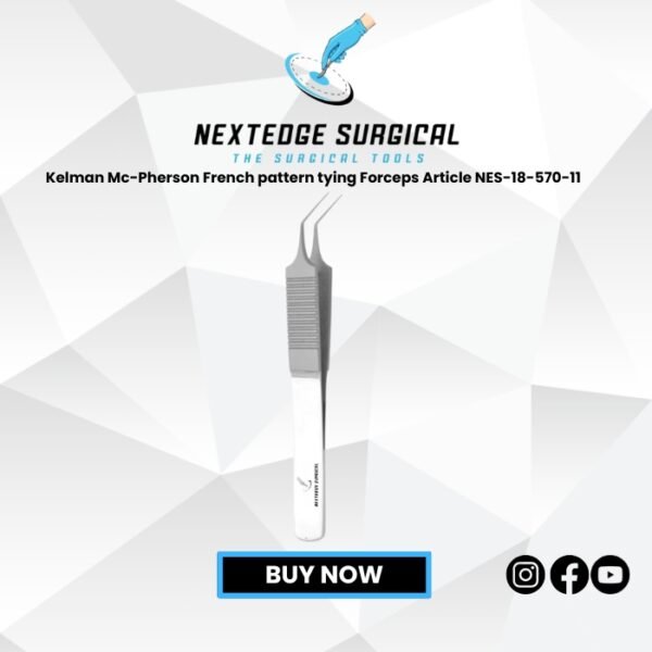 Kelman Mc-Pherson French pattern tying Forceps Article NES-18-570-11