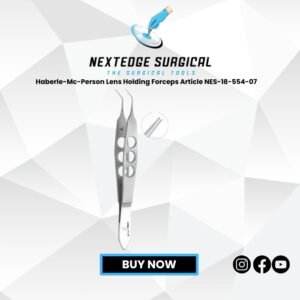 Haberle-Mc-Person Lens Holding Forceps Article NES-18-554-07