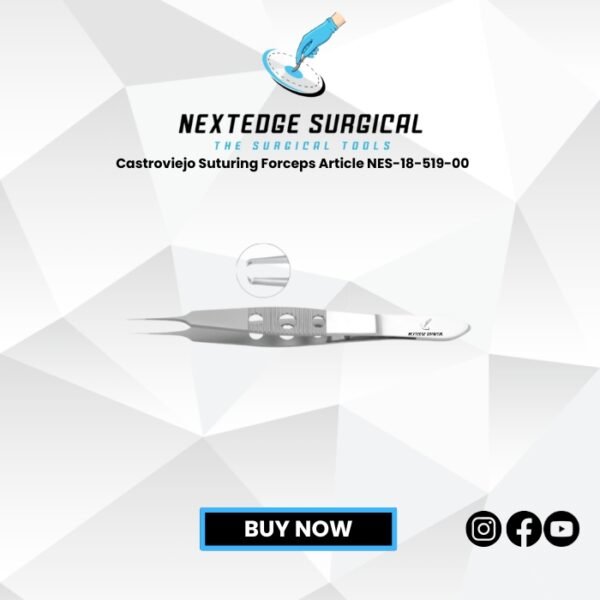 Castroviejo Suturing Forceps Article NES-18-519-00