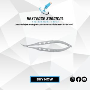 Castroviejo Keratoplasty Scissors Article NES-18-441-00